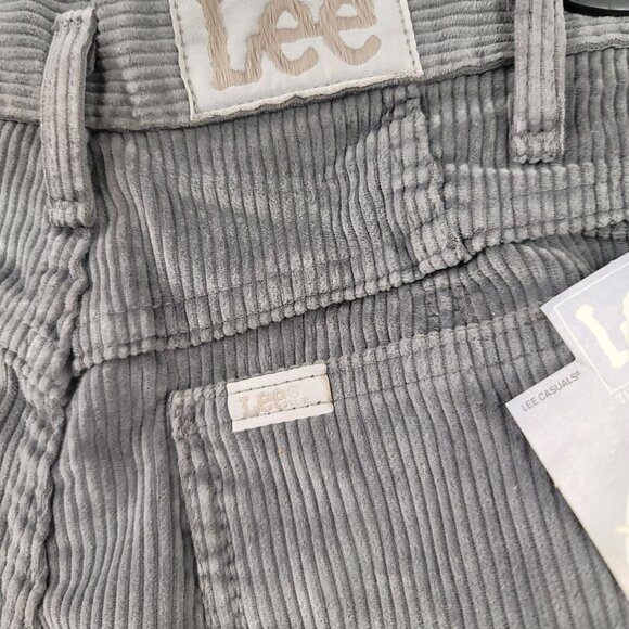 80s Vintage Deadstock Lee Rider II Jr London Loose Fit Cord 11 Med Union Made - Picture 10 of 16